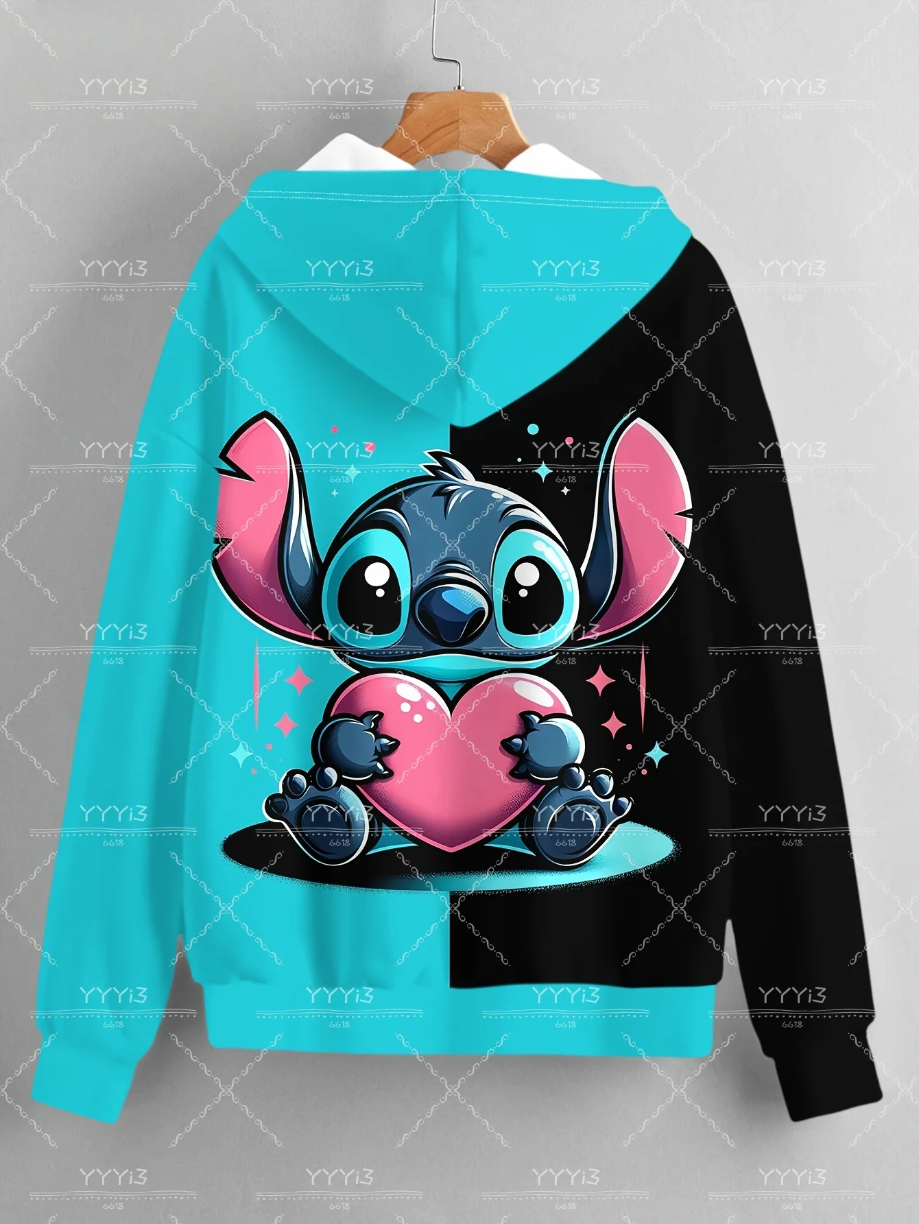 المرأة الجديدة الخريف/الشتاء 3D مطبوعة لطيف غرزة طويلة الأكمام هوديي الدافئة الكرتون أزياء مريحة هوديي الملابس