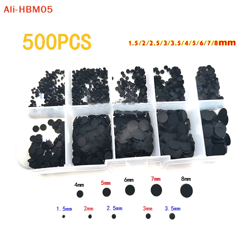(HB05)500PCS Conductive Rubber Pads Keypad Repair Kit For IR Remote Control Conductive Rubber Buttons