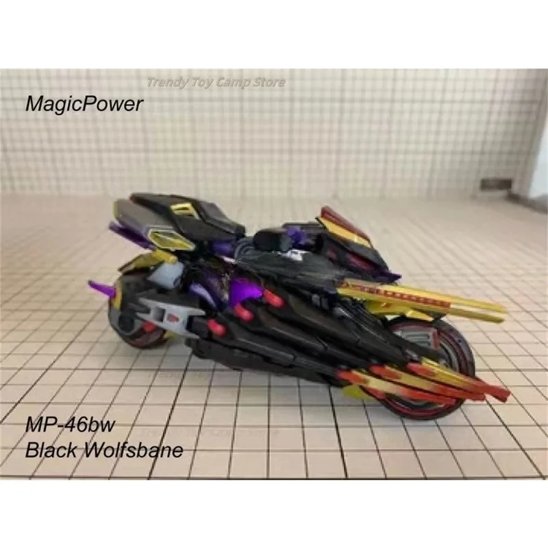 [จัดส่งตลอด 24 ชั่วโมง] หุ่นยนต์ Brinquedos รูปการกระทํา, การเปลี่ยนแปลงพลังเวทย์มนตร์, Blackarachnia Black Wolfsword, MP-46BW,