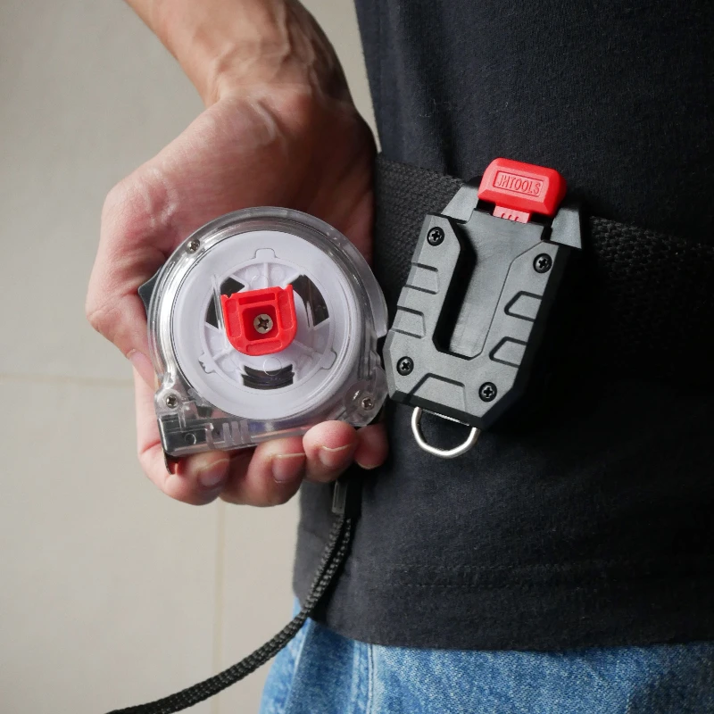 NEUES Universal-Maßband Schnell hängender Gürtelclip für Tajima Milwaukee Digitales Maßband Laser Man Geschenk