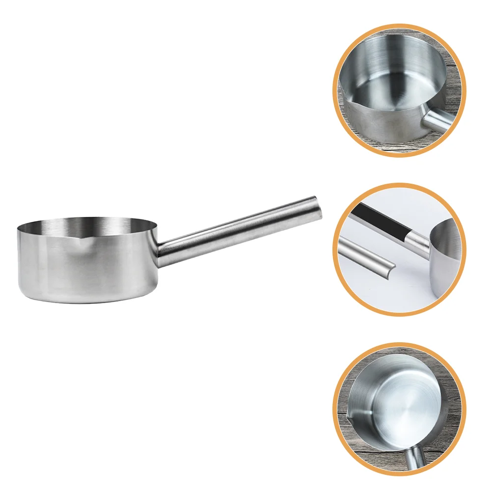 Soup Ladle Stainless Steel Water Practical with Cover Kitchen Baby Punch Bucket