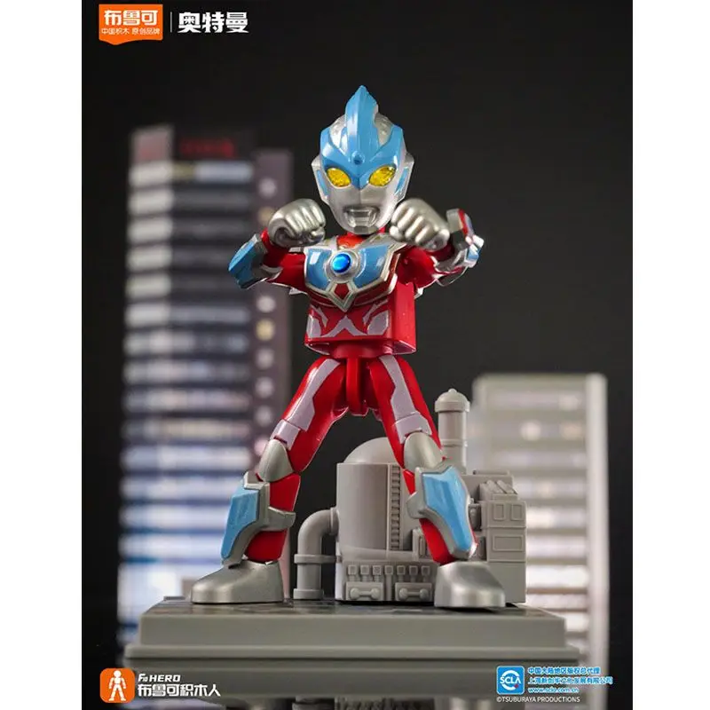 Ultraman Bruko Shining Version Ultraman X Anime Cartoon Figure Creative Cool Boy Educational Toy Desktop Ornament Holiday Gift