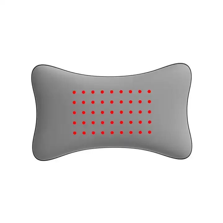 New Release LED Light Phototherapy Car Pillow Deep Red+ Infrared Neck and Shoulder Pillow