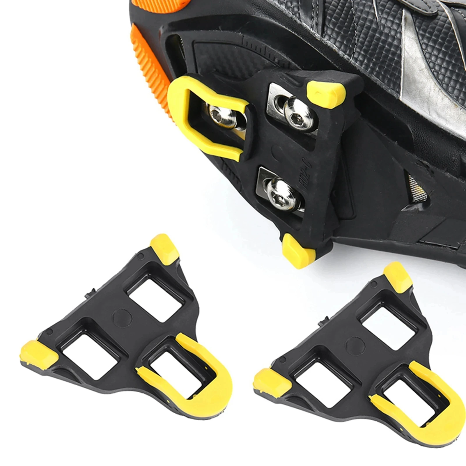 Selbstverriegelndes Pedal-Klemmen-Set für Fahrräder, Fahrradausrüstung, speziell entwickelt für Mountainbikes, Rennräder und Fahrräder. – Detail 2