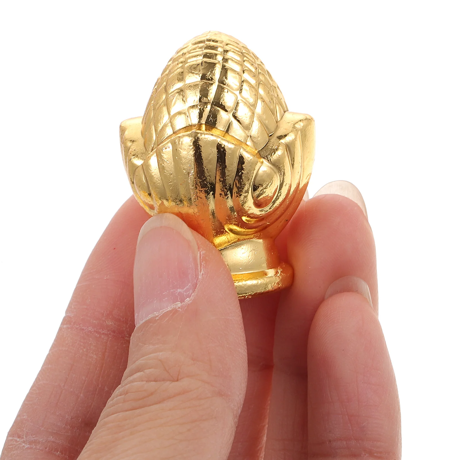 

4Pcs Lamp Finial Zinc Alloy Vintage Decorative Finials for Lampshade Table Floor Lamp Lighting Finials for Lamps