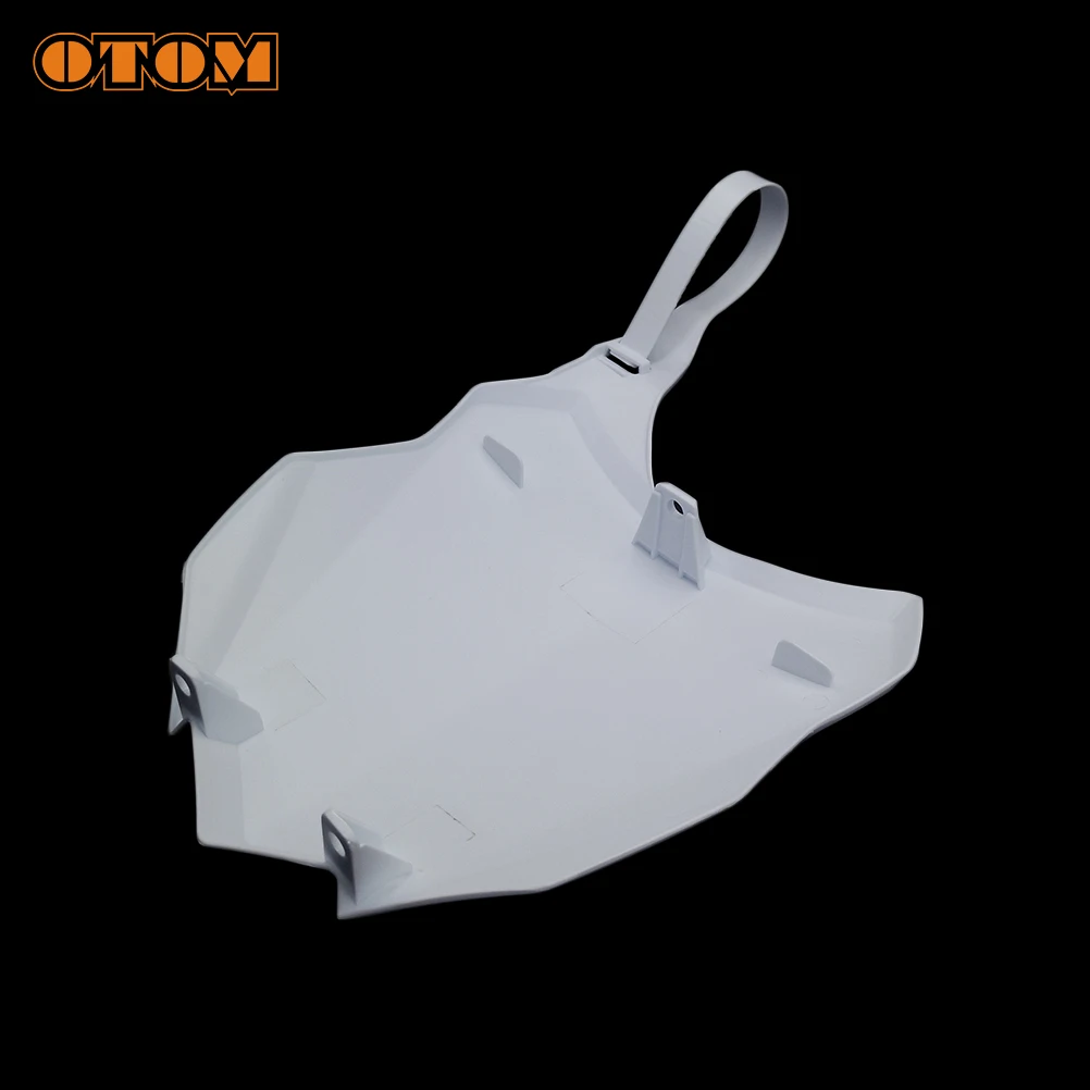 OTOM Motorcycle Front Number Plate White For KAWASAKI KX250F KX450F Motocross Enduro Plastics Fender Registration Plate Holder view 6