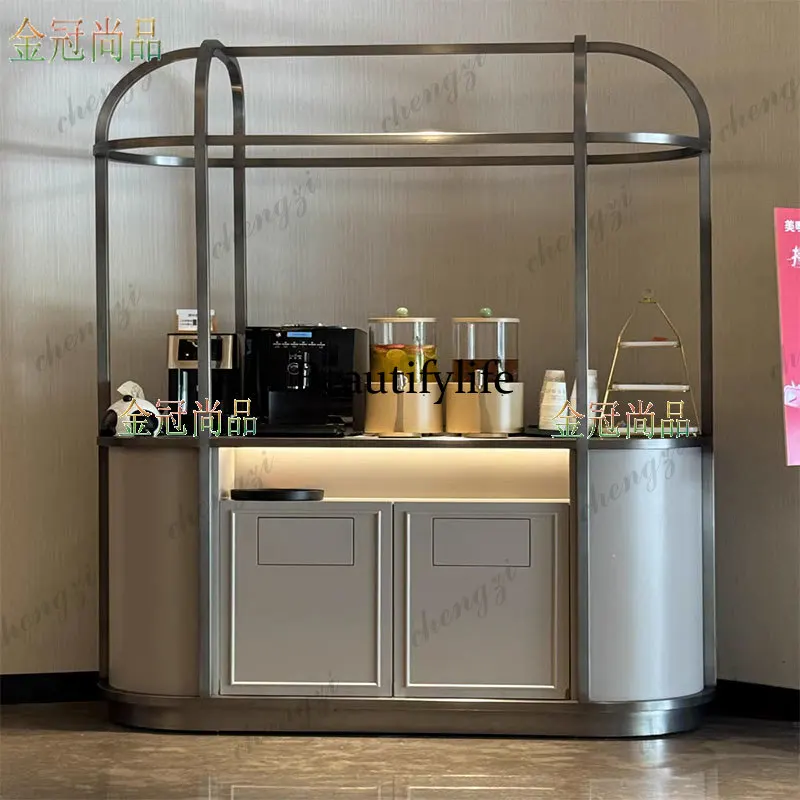 A73 Hall Side Cabinet Against the Wall Pantry Cabinet Restaurant Tea Cabinet Clubhouse Mini Bar