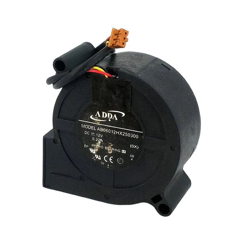 

ОРИГИНАЛЬНЫЙ AB06012HX250300 12 В 6025 60*60*25 мм НОВЫЙ ОХЛАЖДАЮЩИЙ ВЕНТИЛЯТОР РАДИАТОР