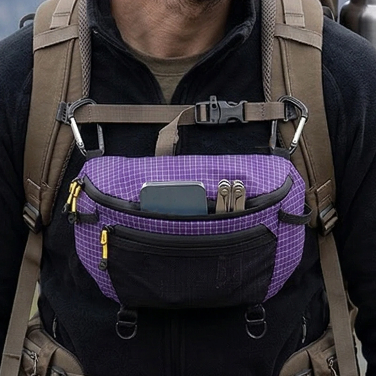 mochila-esportiva-multifuncional-a-prova-d'agua-com-bolso-suspenso-pacote-de-extensao-para-camping-ciclismo-corrida-caminhadas