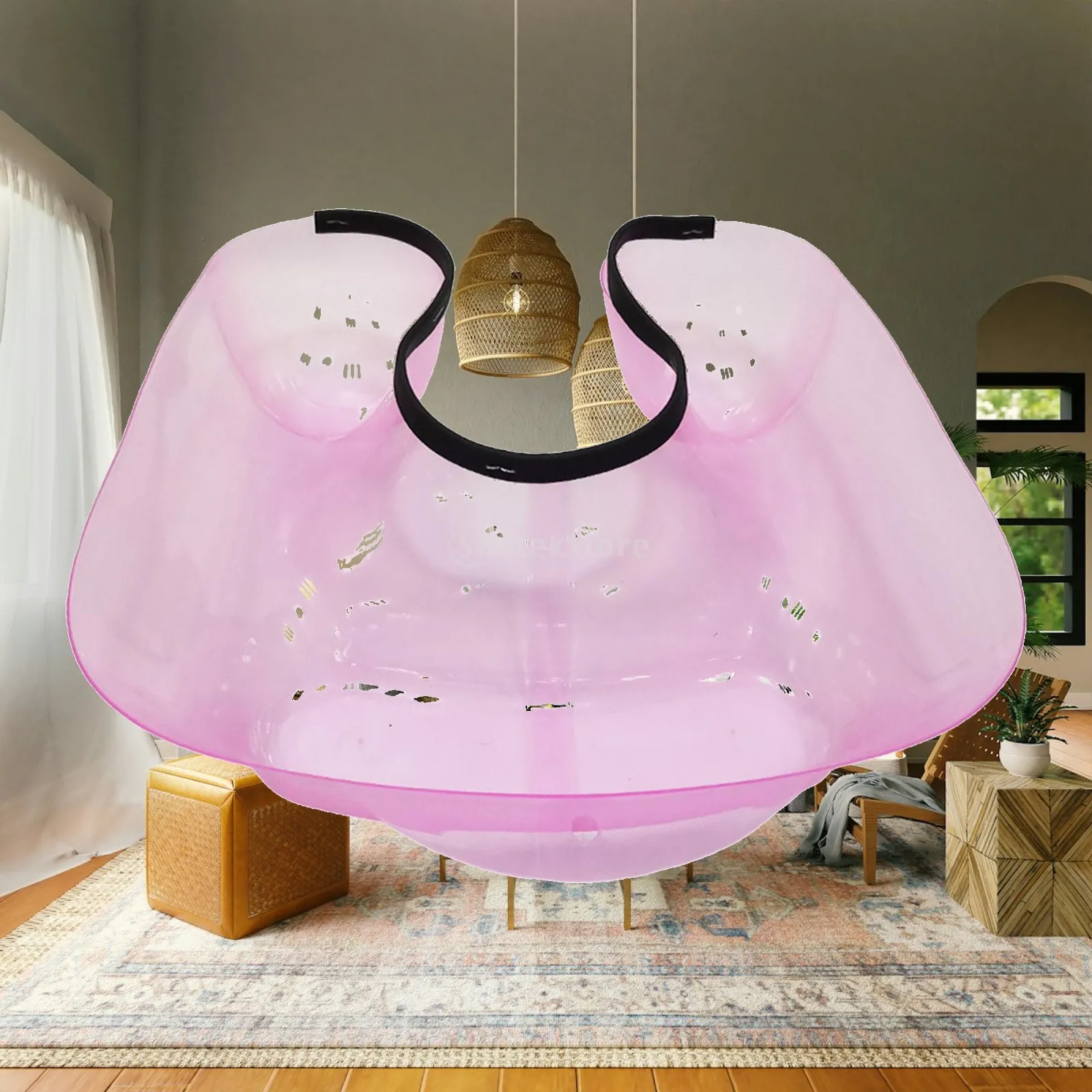 Neck Rest Container Hairdressing Neck Tray Professional Multifunction Dyeing Perming Cistern for Barber Shop DIY Activities