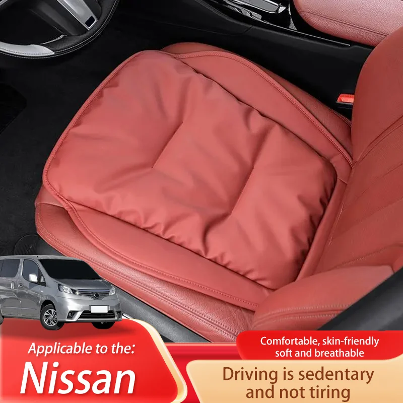 

Car Seat Cushion Luxury Leather Support Pad High Rebound Sponge Seat Cover For Nissan NV200