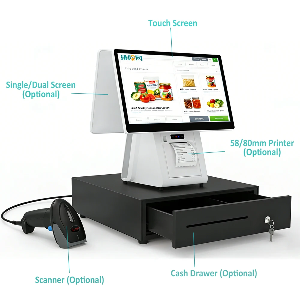POS System - Alt-i-ett Kassesystem - usage example