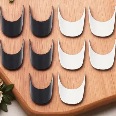 10Pcs Premium Baseball Hat Brims Replacement Inserts Sturdy Visor Board for Caps DIY Hat Shaper Sun Shield Panel