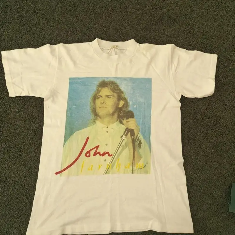 John Farnham 1980s 1990s Promo T-Shirt