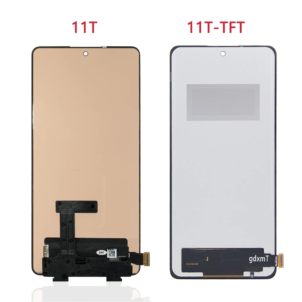 6.67\'\'For Xiaomi Mi 11T Pro For  Mi 11T 2107113SG 2107113SI 2107113SR LCD Display Touch Screen Digitizer Assembly Replacement