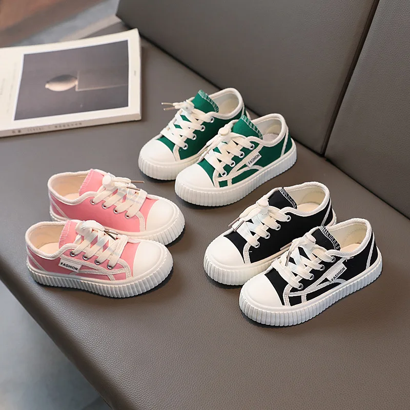 Summer Canvas Sneakers Baby Boys Girls Shoes First Walkers Infant Toddler Anti-Slip Soft Sole Classical Newborn Baby Shoes