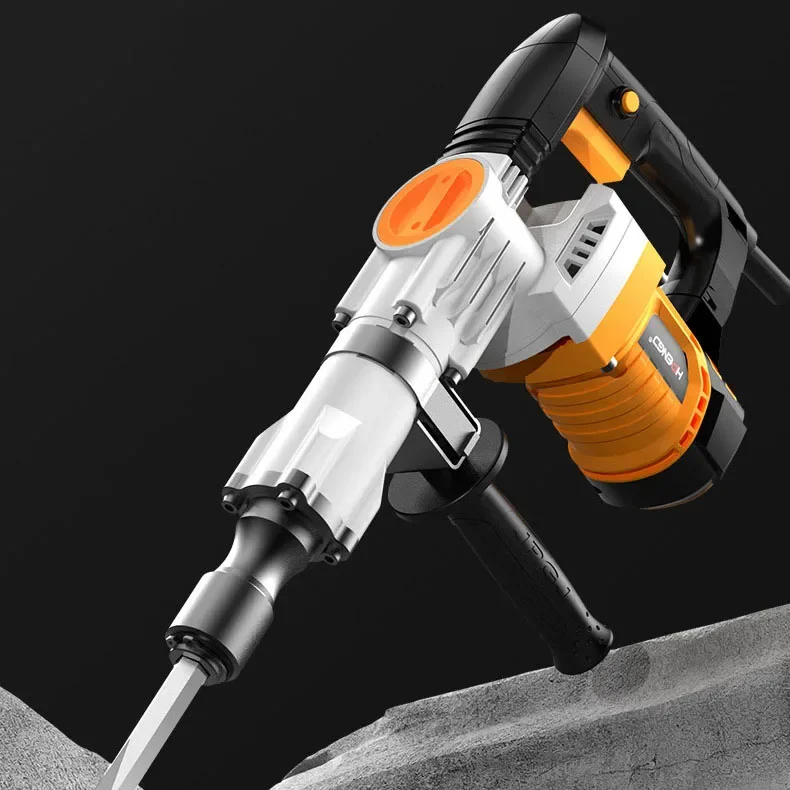 

l 110V/220V Heavy Duty Jack Hammer Electric Pick 2400W High Power Concrete Breakers Wall Demolition Rotary Hammer Impact Drill