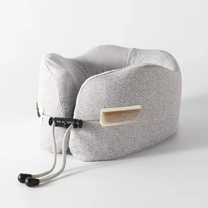 

Silk Feel Neck Pad Pillow Memory Foam Pillow Neck Support Pad with Removable Cover