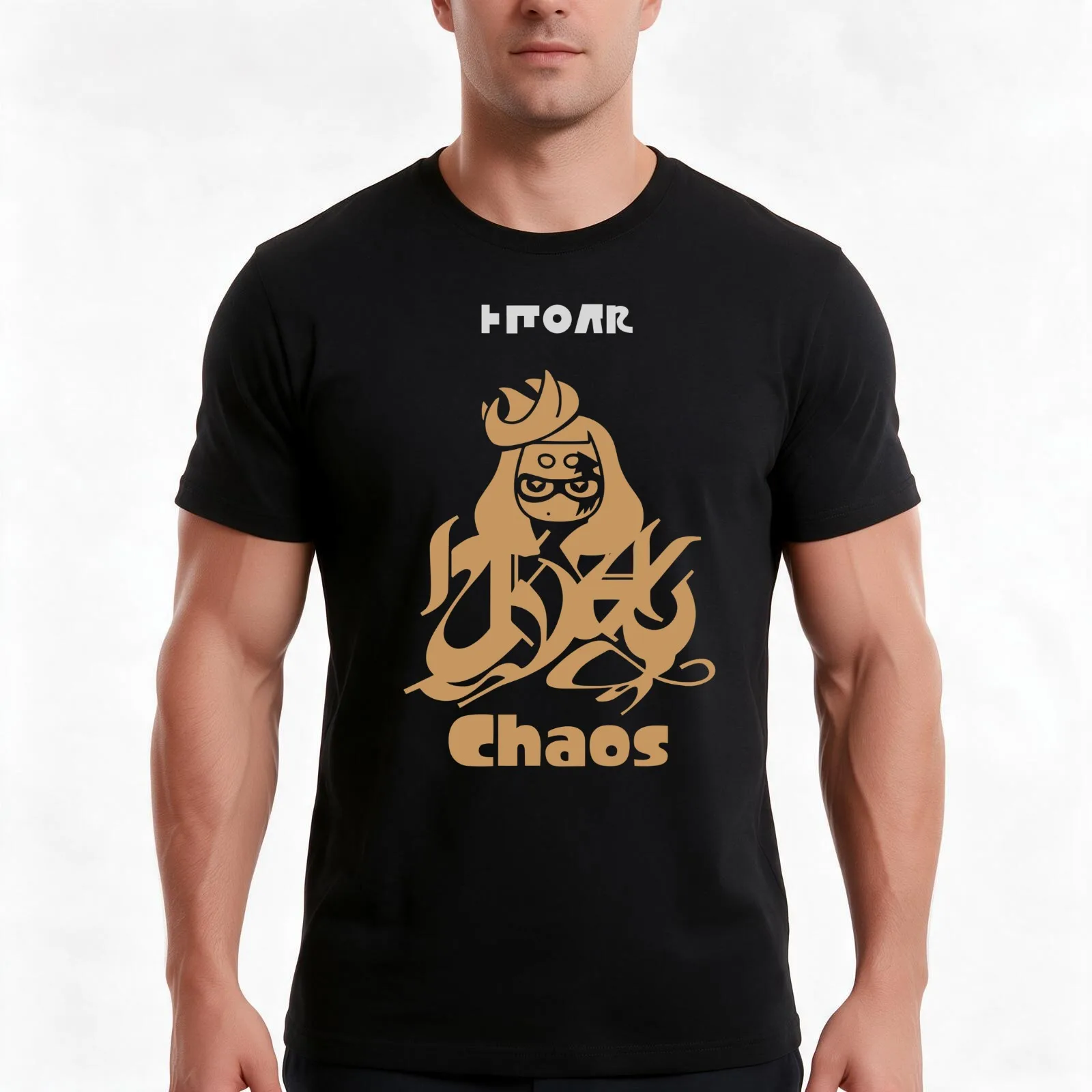 Splatocalypse Fest - Team Chaos T-Shirt Summer Casual Cotton Tee Oversized Streetwear Tops Vintage Graphic Print 100% Cotton