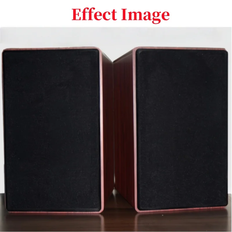 3-Zoll 72/77 mm Labyrinth leere Lautsprecherbox, Subwoofer-Holzgehäuse, DIY passive Vollfrequenz-Soundbox, Lautsprecher leerer Box-Körper