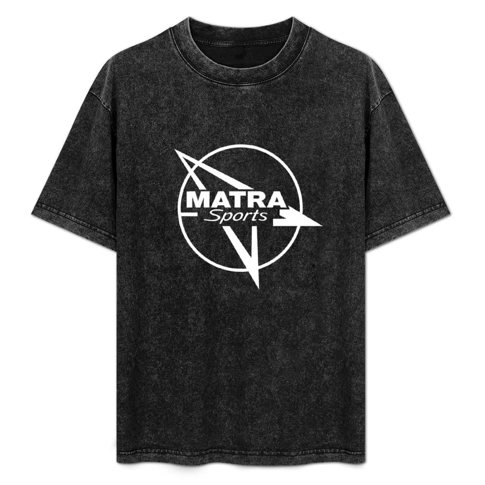 Vintage Matra Sports emblem - White T-Shirt Plus Size Summer Casual T-Shirt