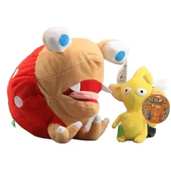 2 Styles Anime Pikmin Bulborb Chappy 25 cm Yellow Flower 14 cm Halloween Plush Toys Dolls Kids  Soft Dolls Gift