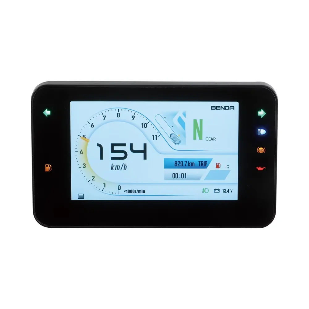 For Use with LFC700 Genuine Instrument Cluster BD700-2 TFT Color Screen Speedometer, Odometer Display, and Tachometer.