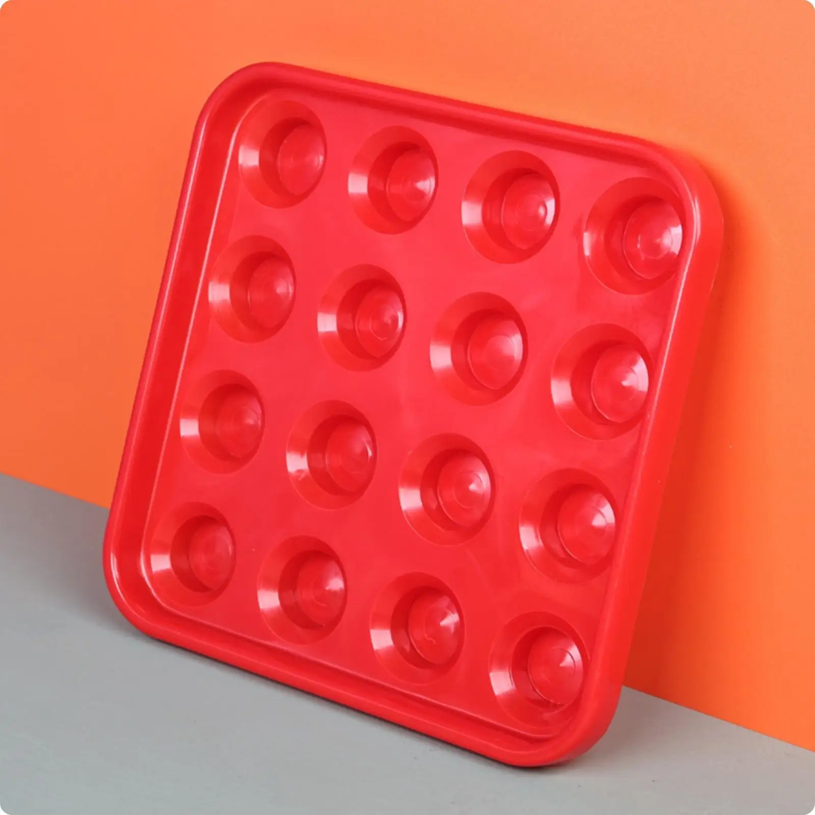 Easy to Transport Billiard Ball Tray | Resin Construction, space-savingSaving Design, Pool Ball Tray, for Game Room