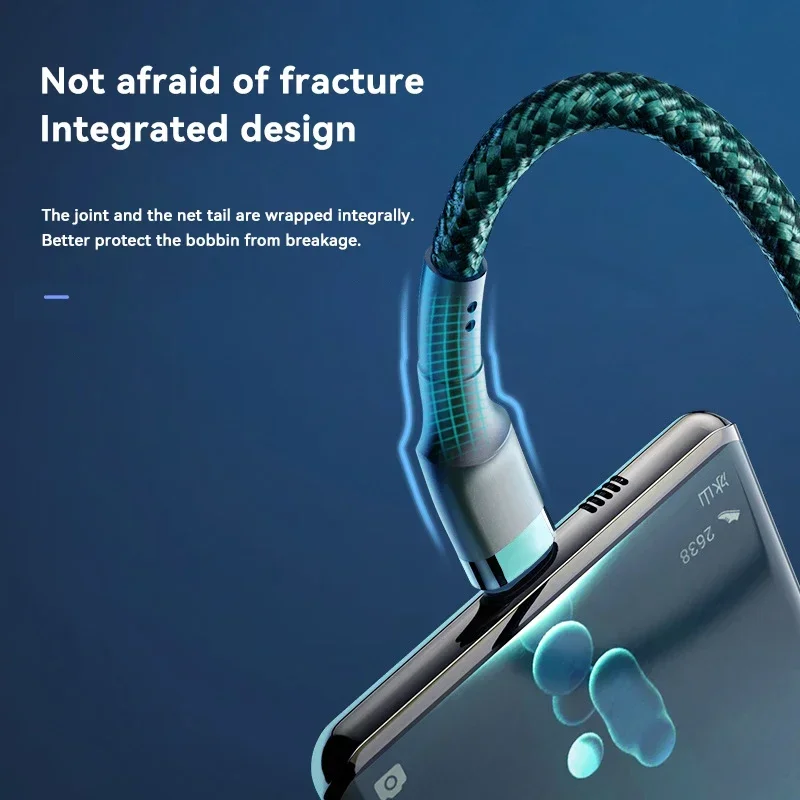 120 واط شاحن سريع PD شحن سريع جودة عالية Usb C إلى Usb نوع C كابل آيفون 15 زائد برو ماكس لشاومي سامسونج S24