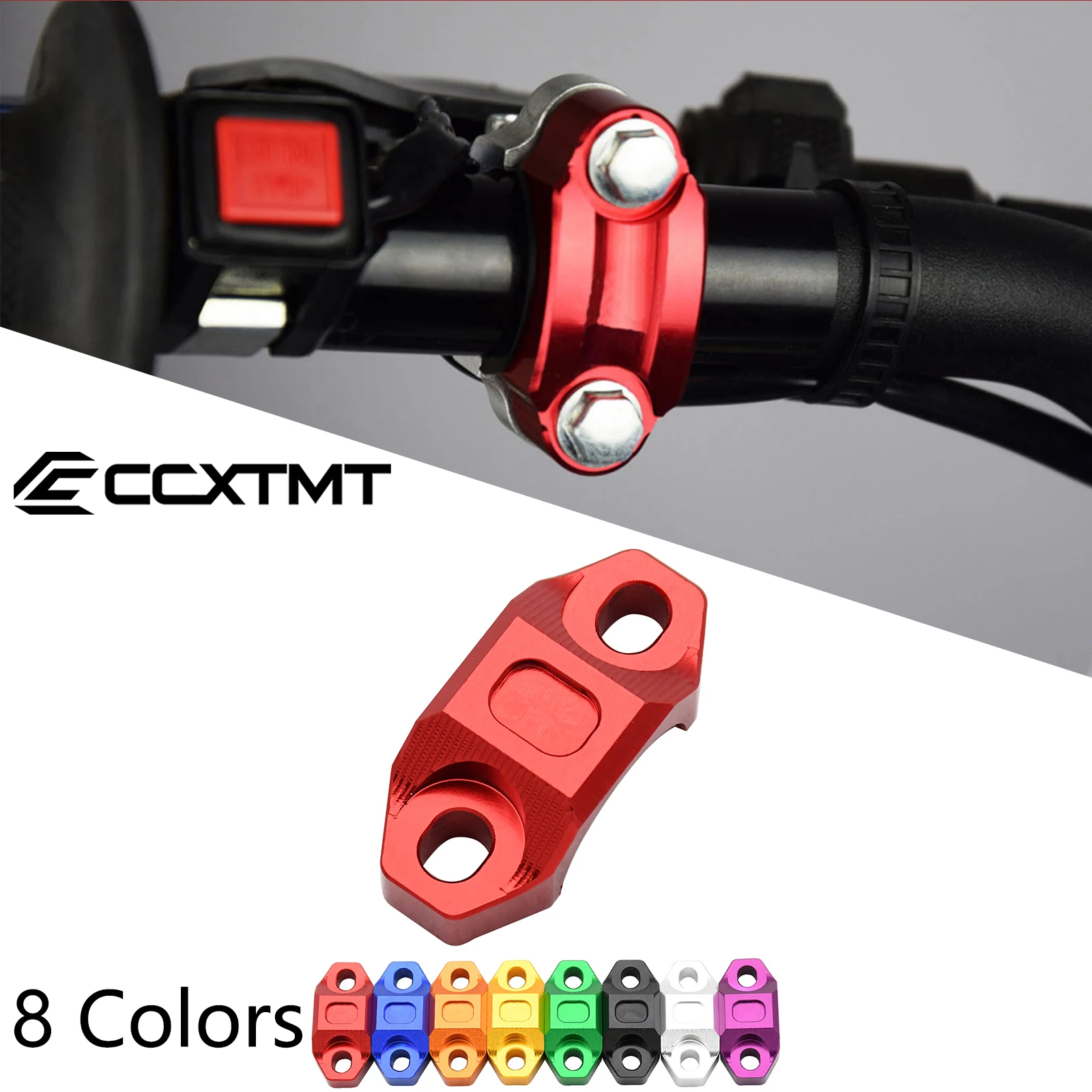 Motorcycle CNC Universal Handlebar Brake Clutch Rotating Bar Clamp Mount For Yamaha KTM Honda CB600 CB650R CB500X CB500F CB1000R