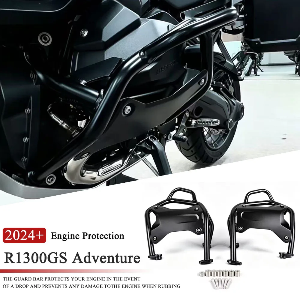 

Fit For BMW R1300GS R 1300 GS Adventure GS1300 2024-2026 Crash Bar Motorcycle Accessories Engine Guard Bumpers Protector GSA1300
