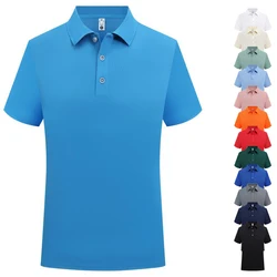 Magliette con colletto formale traspirante da uomo magliette Polo uniformi bianche all'ingrosso all'ingrosso per uomo Casual Camisa Polo Para Hombre