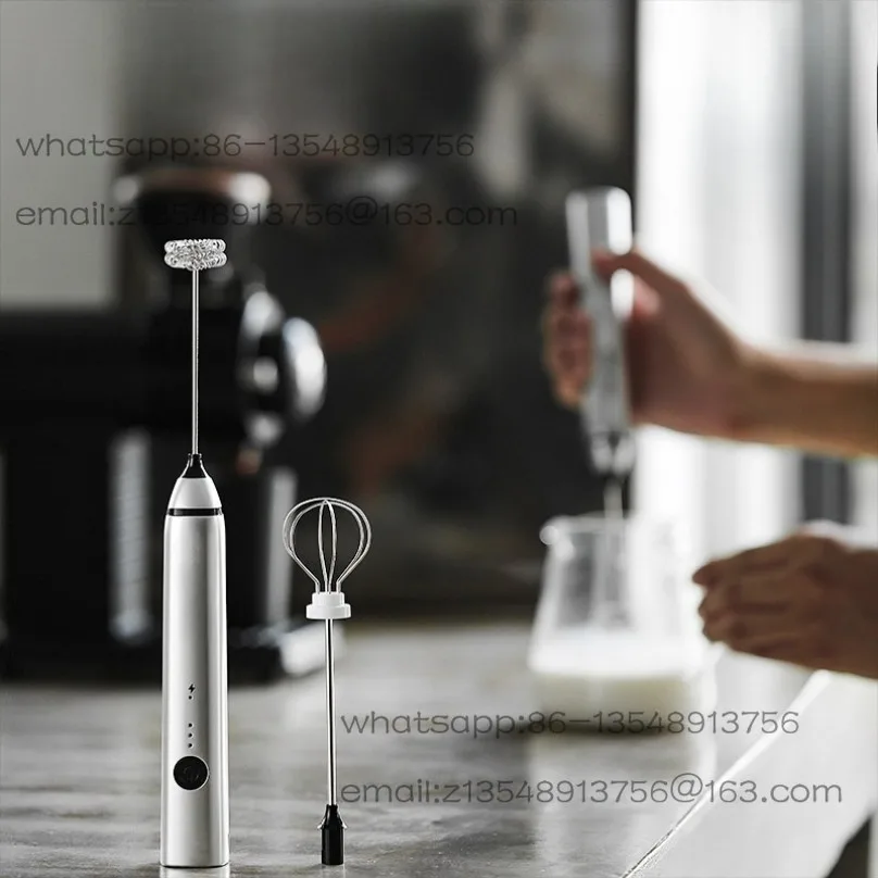 Coffee Latte Automatic Milk Foamer Handheld Foaming Egg White Mixer