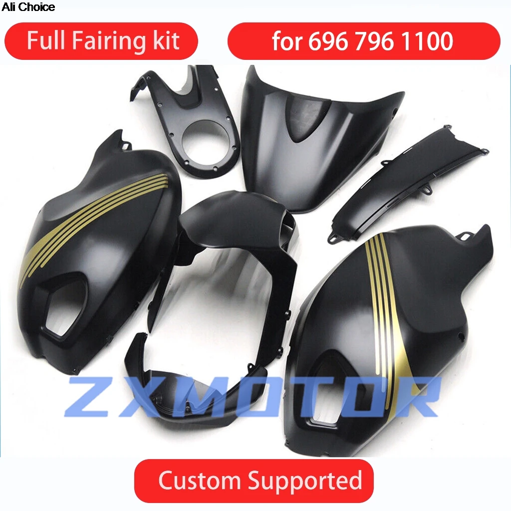 

Fairings fit for DUCATI 696 796 1100 Free Custom Motorcycle Fairing Set Bodywork Panel Kit Fit