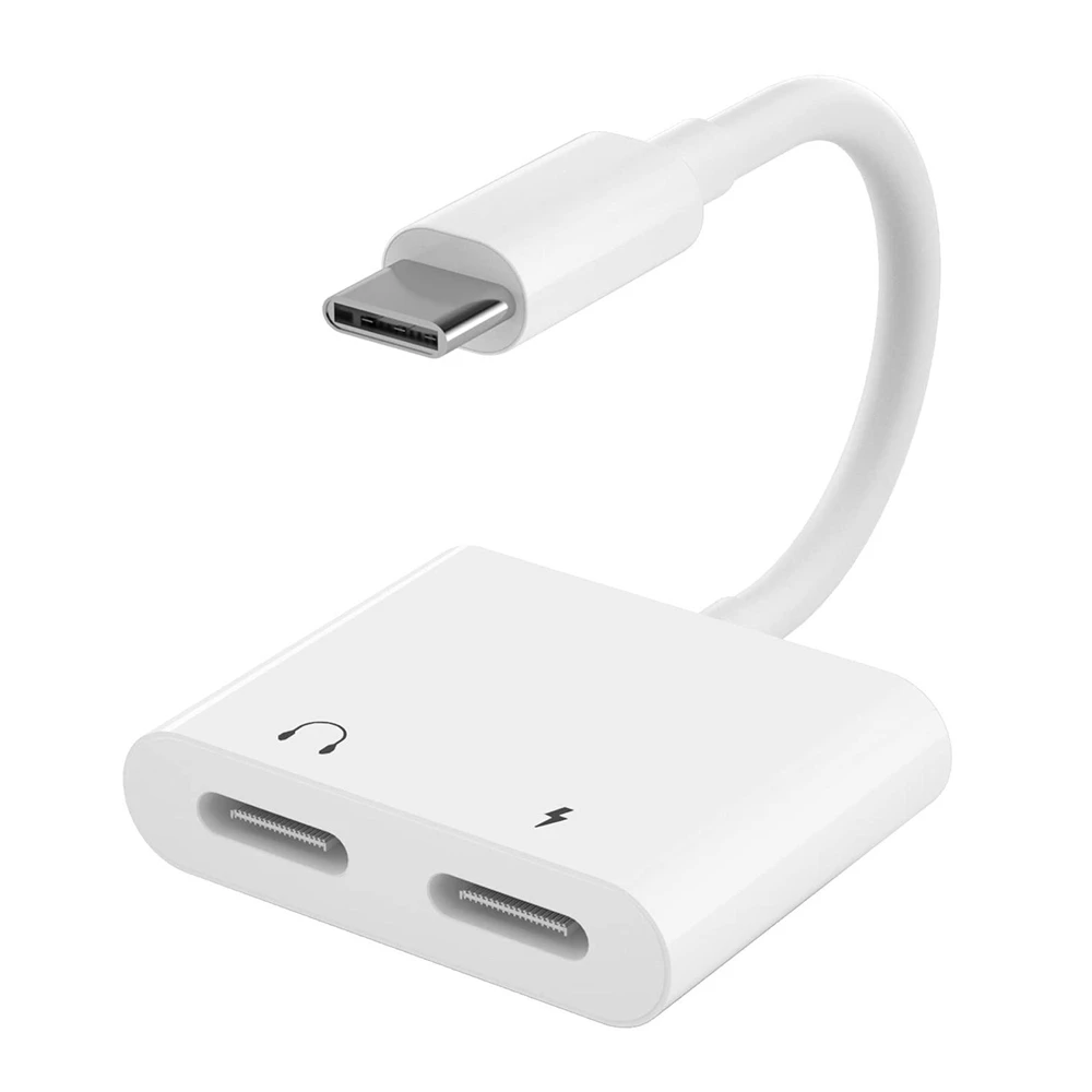 

USB C Type C Headphone Charging Music Digital Audio USB Adapter For iPad pro google pixel