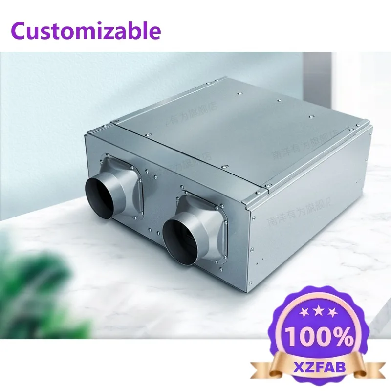 Factory Direct 2026 Ceiling two-way flow fresh fan system basement commercial whole house ventilation air ventilation circulatio