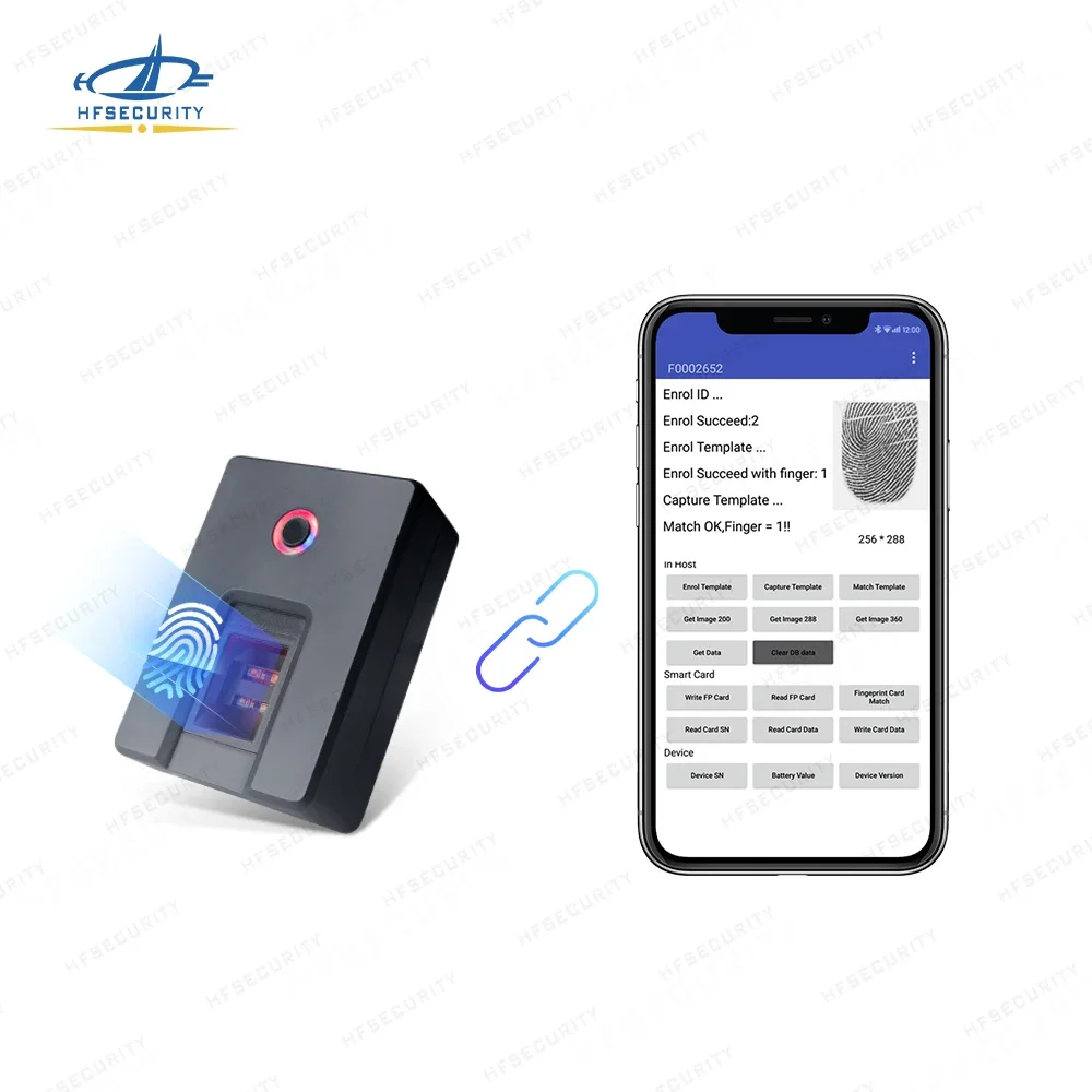 

HFSecurity HF4000Plus Hot Window Android USB Wifi Free SDK Finger Print Scanner Fingerprint Reader Biometric Fingerprint Scanner