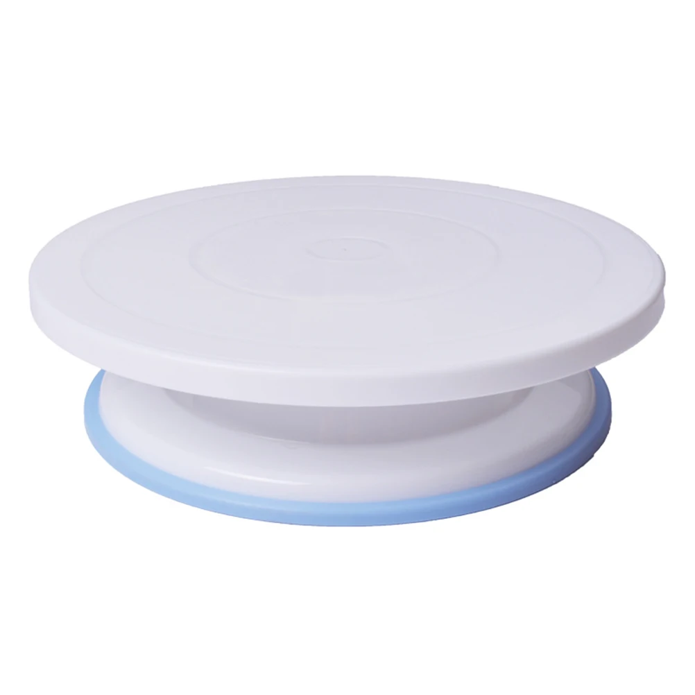 

1 Set 6pcs Rotary Cake Turntable Baking Supplies Scrapers Spatula Baking Tool for Home (Aluminum Scraper Oval Shape, Aluminum