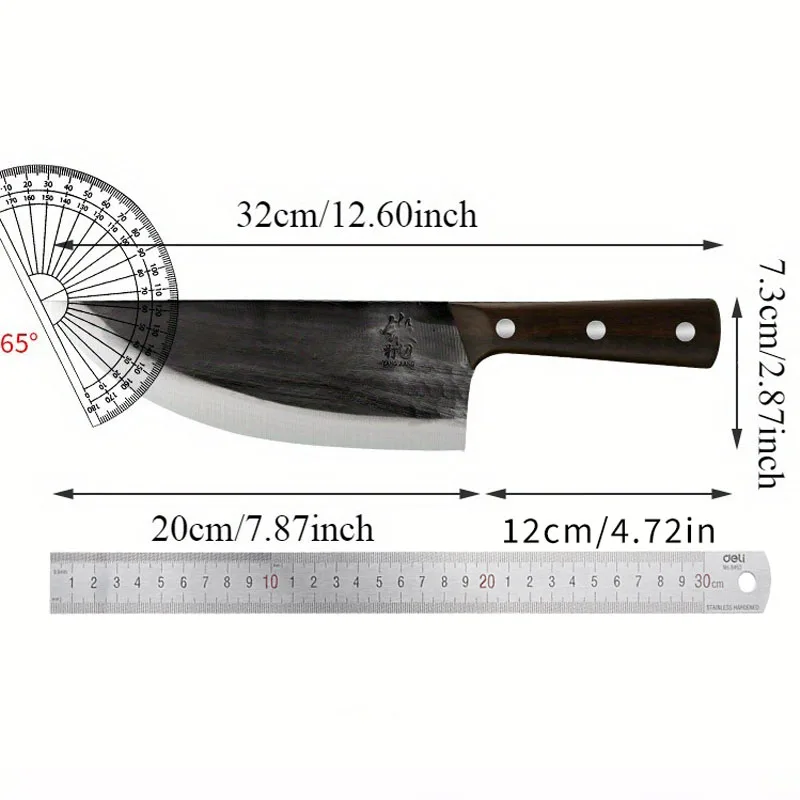 Ręczna precyzyjna kostka do ubijania, profesjonalny nóż szefa kuchni, uniwersalny ostry nóż, akcesoria kuchenne do ubój świni