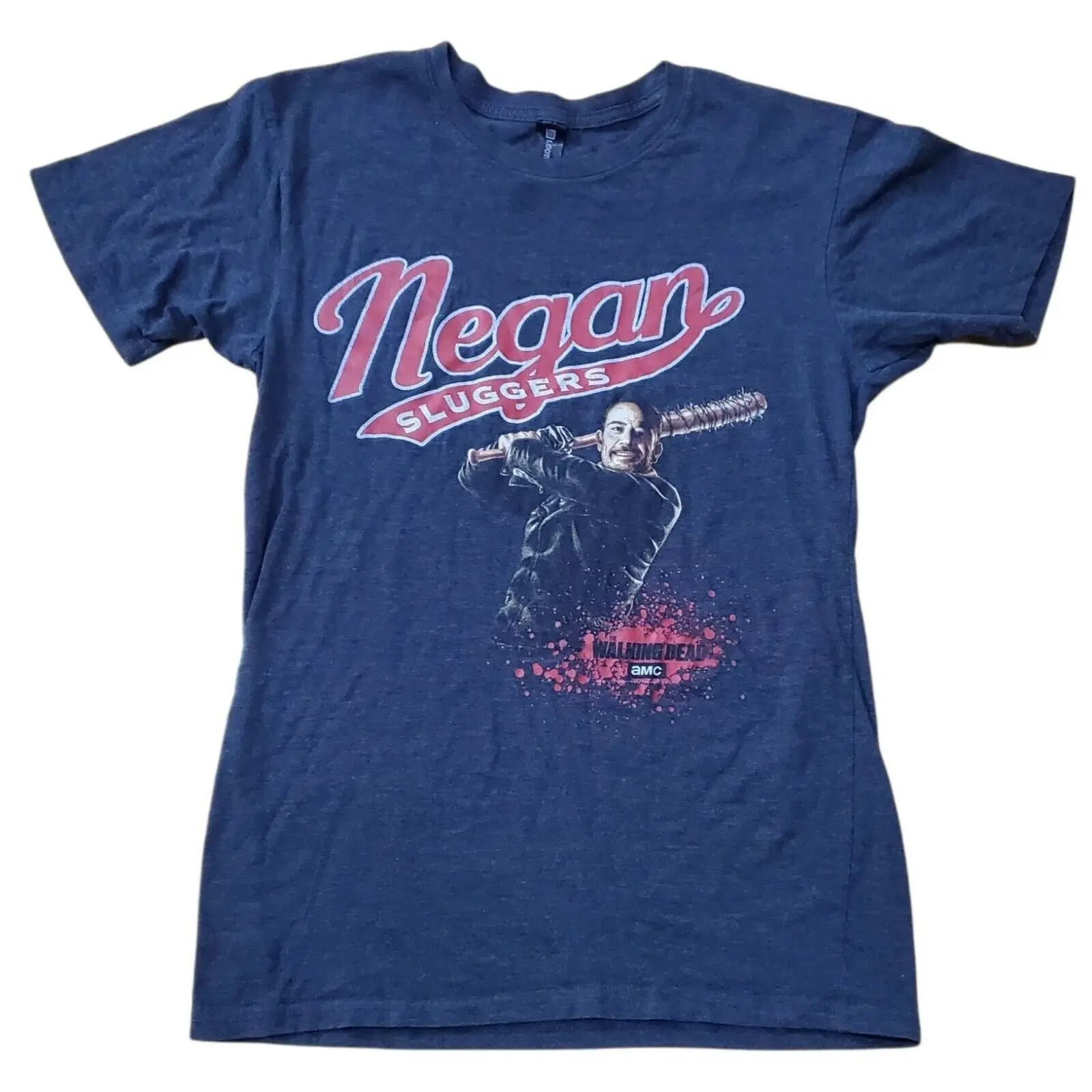 Мужская рубашка Lootcrate Ходячие мертвецы, графическая футболка, маленькие серые туловища, ТВ-шоу