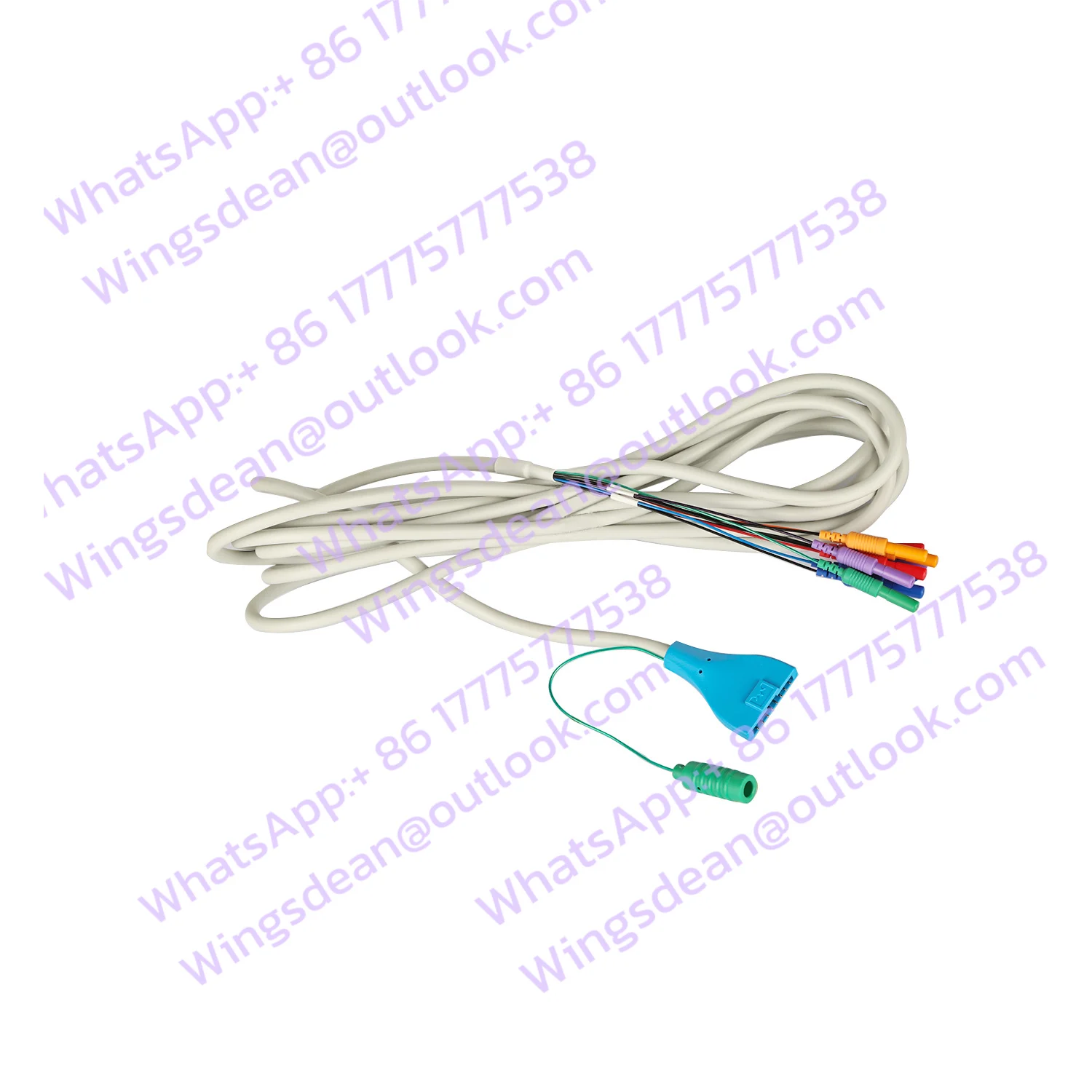 Hospital Use Reusable 9 Pin Connector Cable Factory Direct Sales