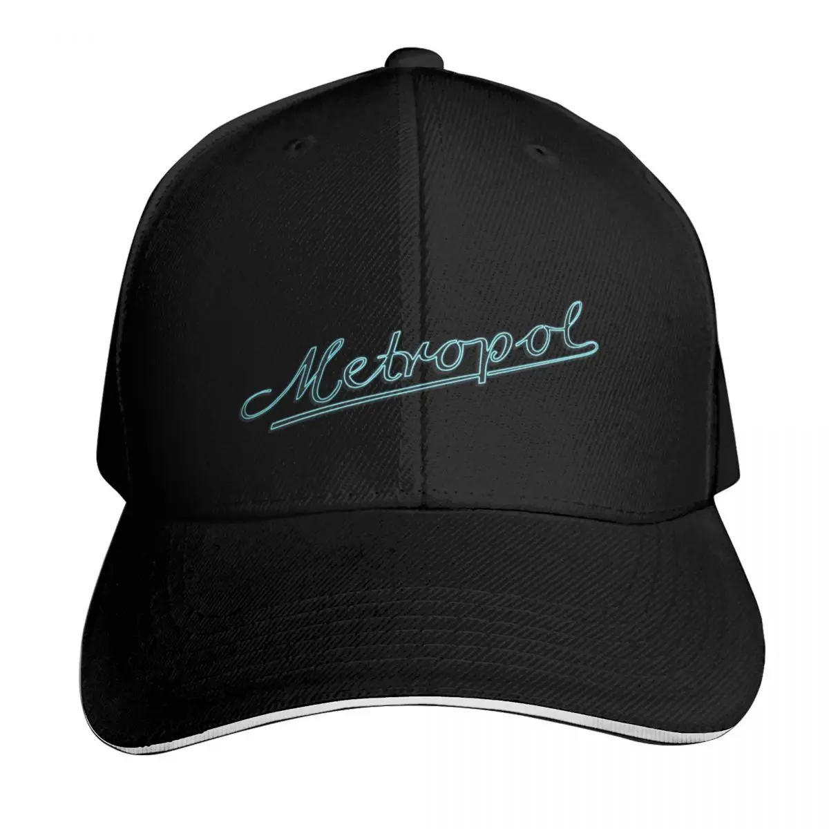Demons - Metropol Neon Sign Baseball Cap Unisex for Men Women Outdoor Golf Running Hiking Summer Beach Travel