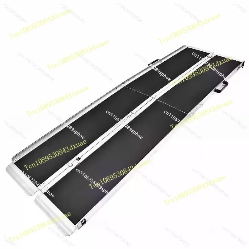 Aluminum Alloy Ramp for Barrier-Free Access, Uphill Step Plate for Easy Wheelchair Mobility and Smooth Transition