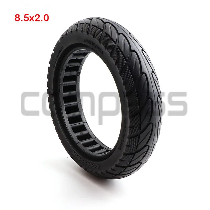 

8.50x2 Electric Scooter Air-Free Tire Accessories Suitable for Xiaomi M365/PRO/PRO2 Honeycomb Tire 8.5 Inch Anti-Skid Solid Tire