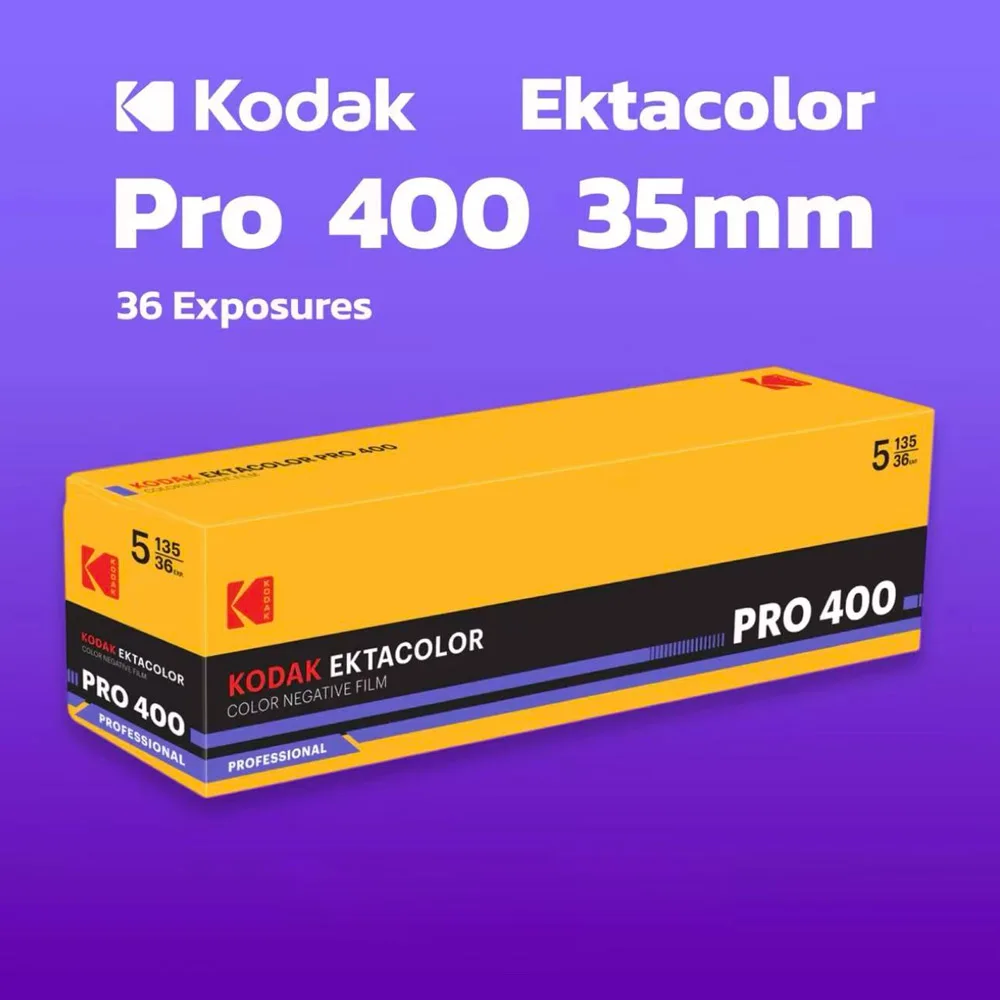 New Packaging 135 Professional Color Negative Film KODAK 35mm PORTRA 400 1/10 Roll  36EXP C-41 ISO 400 Outdoor Photography Fine