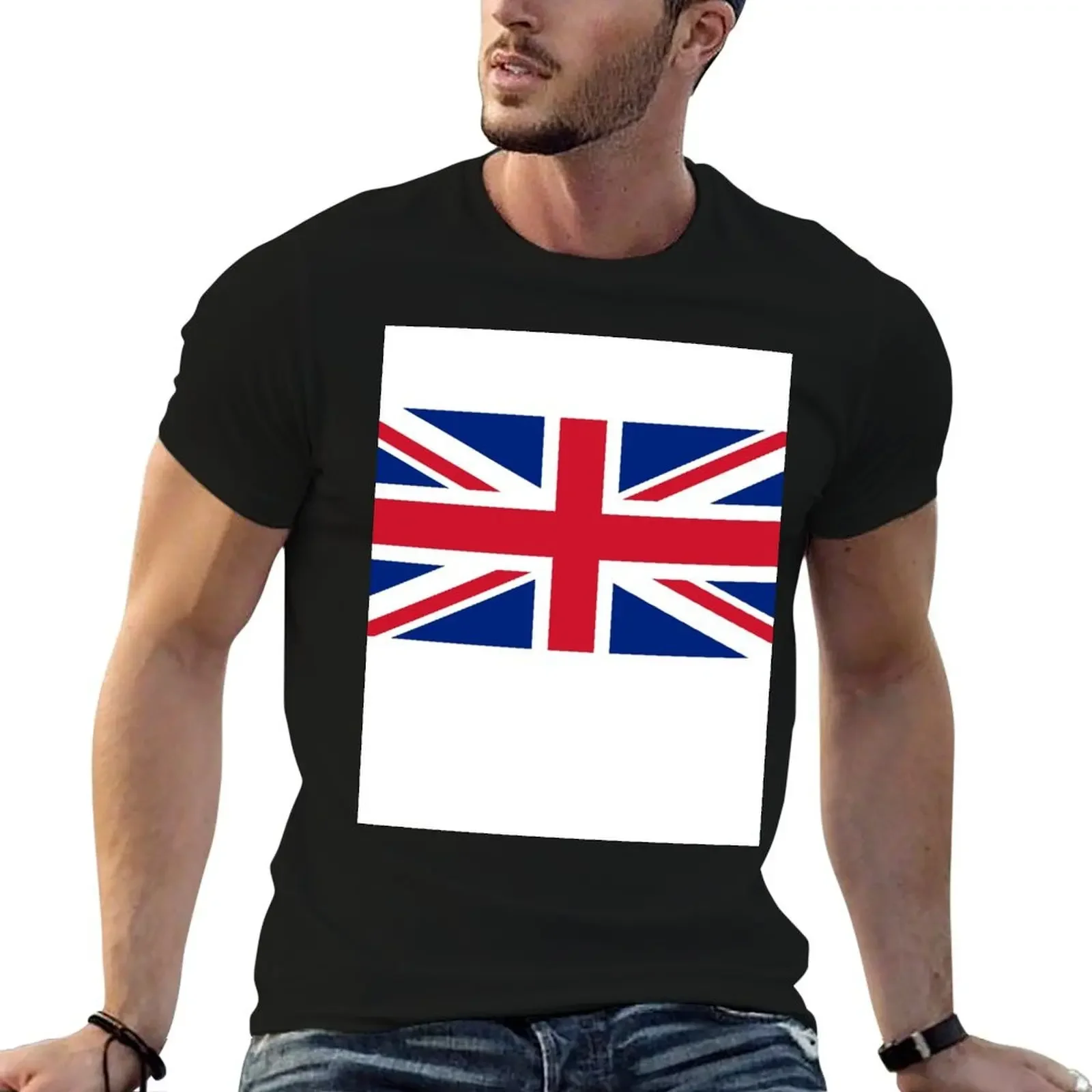 

Union Jack Flag / Union Flag British UK Great Britain T-Shirt customs for a boy mens clothing