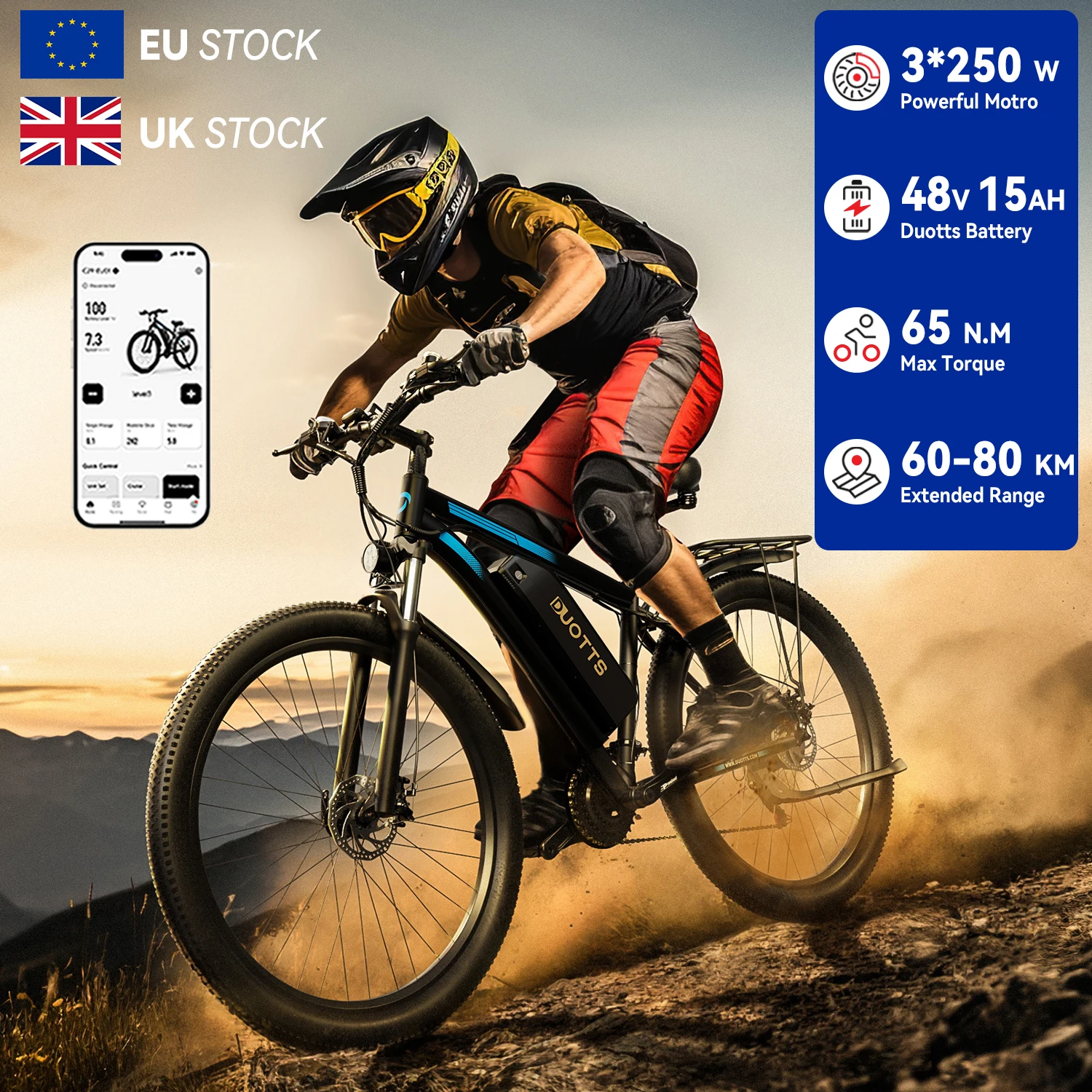 EU UK  C29 Pro E-bike Electric Bike 48V E Bikes E-bike 15AH Battery Disc Brake 29 Inch Tires Electric Bicycle