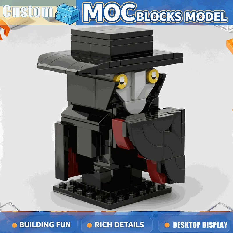 NEW 150PCS Mysterious Puppet Master Figure Building Blocks Model DIY Creative Assembly Toy Halloween Gift Collection Display Set