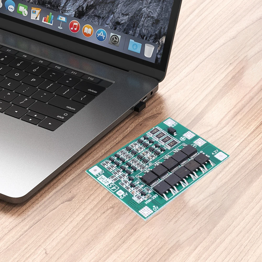 A placa de proteção do carregador da bateria do lítio do Li-íon, 18650 BMS para o motor de broca, aumenta, equilíbrio, 3S, 4S, 5A, 10A, 20A, 25A, 40A, 60A