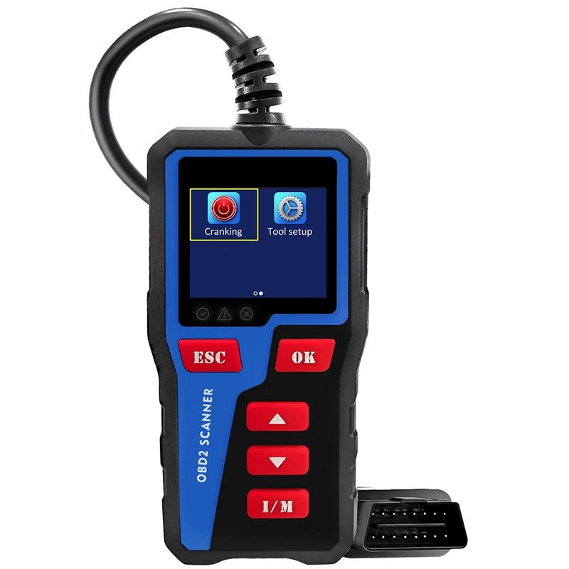 

AT300 Car OBD2 Scanner Diagnostic Tool Code Reader Engine Cranking Charging Test For OBDII Vehicles Since 1996